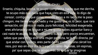 Cartel de Santa El Mal Necesario CON LETRA