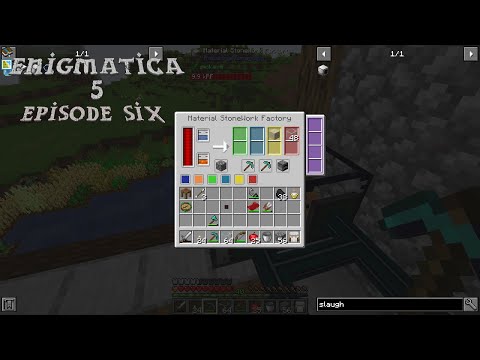 rbPlays Enigmatica 5 :: Episode 6 :: The Stonework Factory