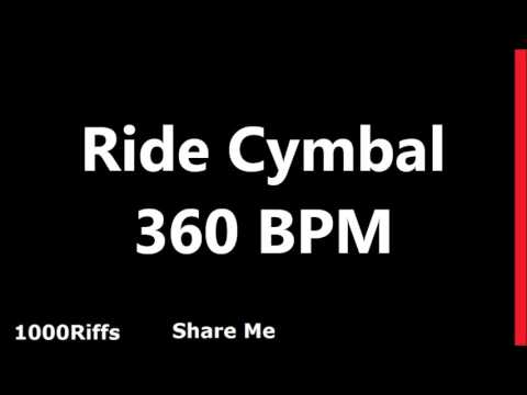 Ride Cymbal Metronome : 360 BPM