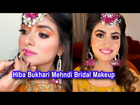 Hiba Bukhari Mehndi Bridal Makeup Step by Step - Wedding Makeup!!