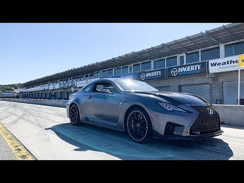 2020 Lexus RC F Track Edition Hot Lap Laguna Seca