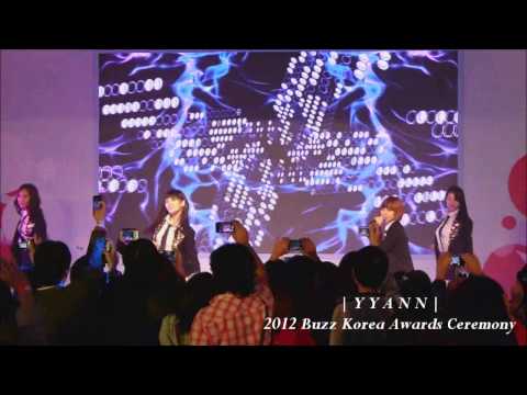2012 Buzz Korea Awards Ceremony - Miss A (I Don't Need A Man)