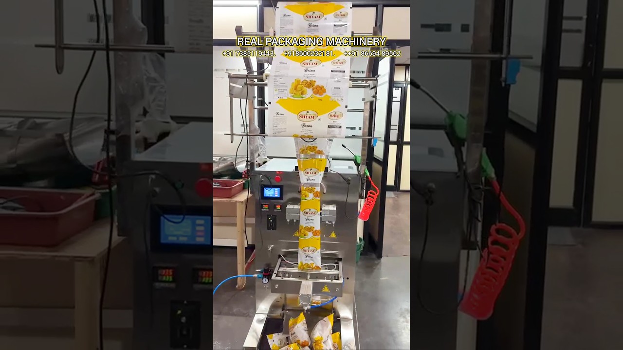 Automatic Powder Packing Machine | pouch packing machine #pouchpacking #powderfilling #powderpacking