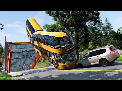 Articulated Bus Crashes 5 | BeamNG.drive