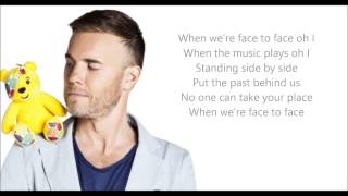 Gary Barlow -  face to face (lyrics)