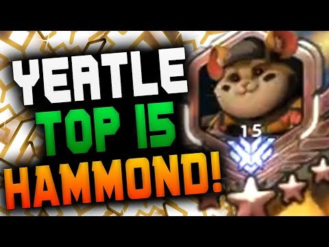 YEATLE TOP 15 HAMMOND! 41 ELIMS! [ OVERWATCH SEASON 18 TOP 500 ]