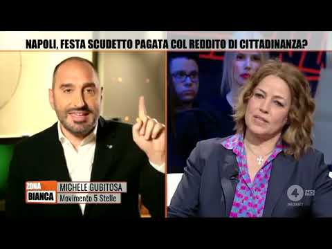 Michele Gubitosa ospite a Zona Bianca - Rete4 - 30/04/2023