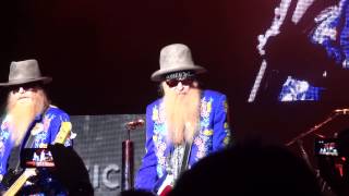 ZZ Top - La Grange / Sloppy Drunk / Bar B Q / Tush - Live HD - Manchester Apollo 2013