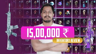 15,00,000 RS PUBG MOBILE INVENTORY REVIEW | 20,00,000 UC BARBAD ** | KRONTEN GAMING