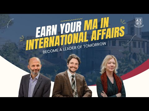 Master of Arts in International Affairs in Rome - John Cabot University