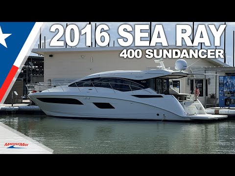 Sea Ray 400 Sundancer video