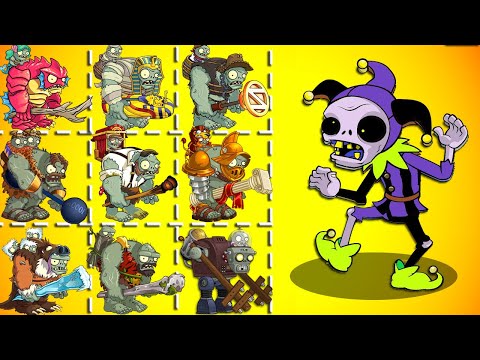 Evil Jester Zombie VS All Gargantuar Zombie - Who Will Win? - PvZ 2 Gameplay
