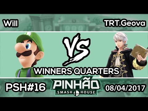 [PSH #16] Will (Luigi) vs TRT.Geova (Robin) - Winners Quarters
