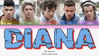 One Direction - Diana [Color Coded Lyrics]