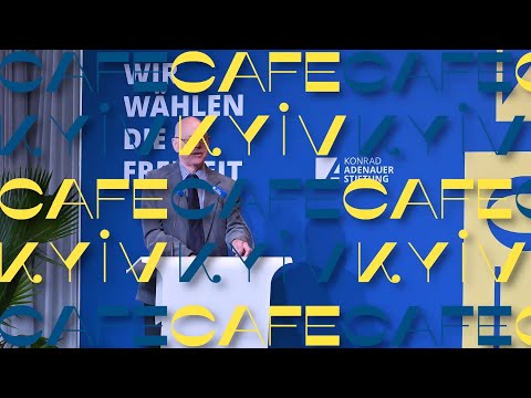 Demokratien müssen zusammenstehen - #CafeKyiv 💙 💛