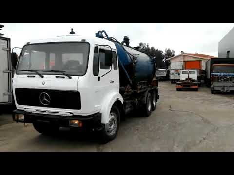 Britannia Export - RECENTLY SOLD: Left hand drive Mercedes Benz 2224 V8 6X4 vacuum tanker