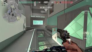 valorant　1V4　クラッチ