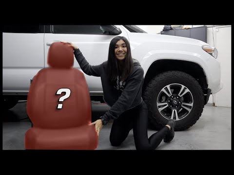Installing Surprise Seat Covers on my Friend’s Tacoma TRD Sport | PRP Install