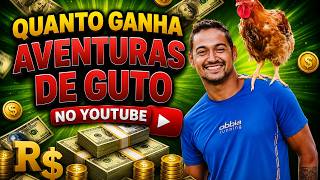 QUANTO GANHA O CANAL AVENTURAS DE GUTO ? | GANHOS REAIS 2026