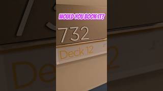 Be Honest… Would You Stay in This Cruise Cabin? #youtubeshorts #cruise #travel