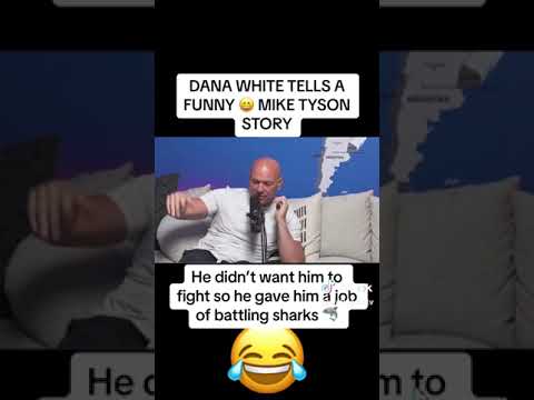 Mike Tyson Dana White Shark Week Story