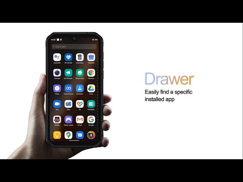 Blackview Android 10 - How to use Navigation Drawer?