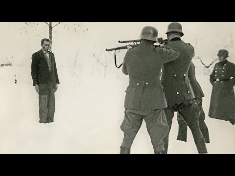 The HORRIFIC Execution Of The German Officer That Shot His Own Soldiers