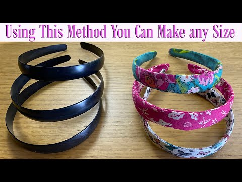 Sewing Hacks | Easy Hair Band Making | How to Make a...