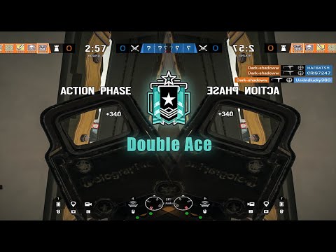 The Double Ace Clutch in 1 game  - Rainbow Six Siege/Maroc