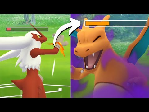 How I beat a 9669 Level Charizard in Pokemon Go!