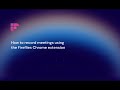 Fireflies: AI meeting notes