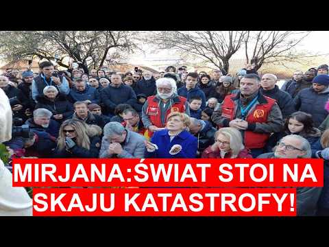 PILNE PRZESŁANIE Z MEDJUGORJE ŚWIAT STOI NA SKARJU KATASTROFY  MIRJANA