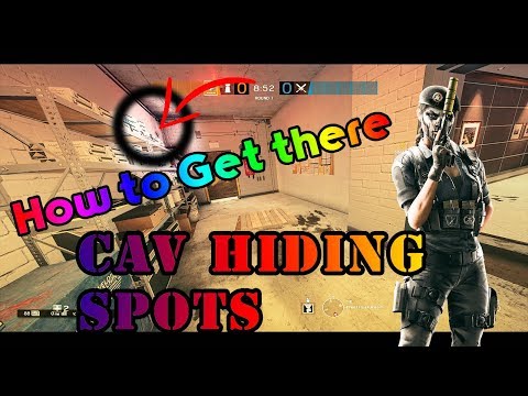 New Caveira Hiding Spots... | Tips and Tricks | Tom Clancy's Rainbow Six Siege