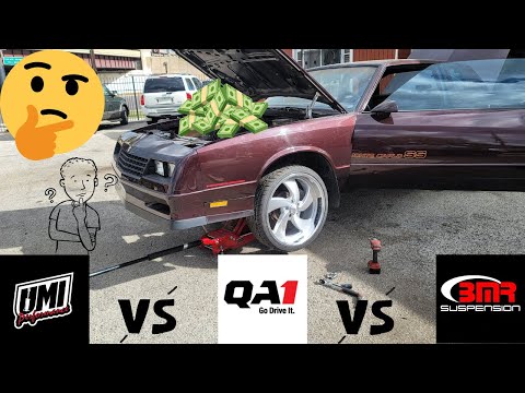 LS SWAPPED 1986 MONTE CARLO SS WHICH SUSPENSION KIT TO BUY?? UMI vs. QA1 vs. BMR