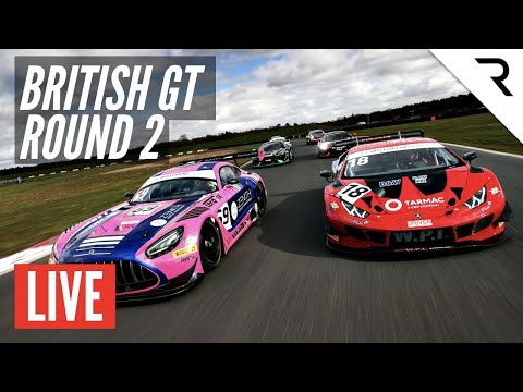 British GT 2020 - LIVE - Round 2 - OULTON PARK