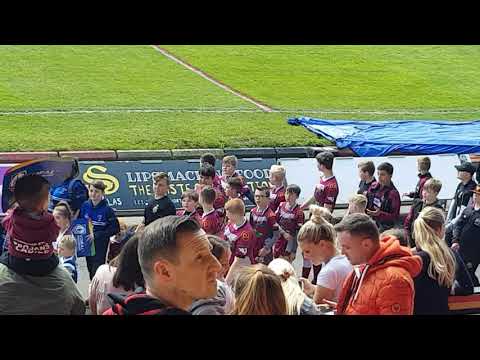 Wibsey warriors pitch walk at Odsal