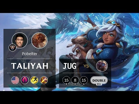 Taliyah Jungle vs Poppy - NA Challenger Patch 9.24