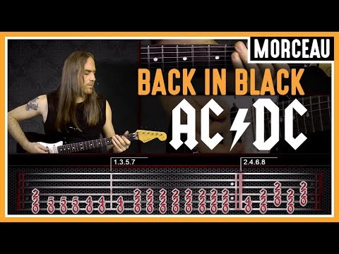 Cours de guitare : Apprendre Back In Black d'AC/DC