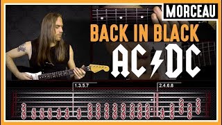 Cours de guitare : Apprendre Back In Black d'AC/DC