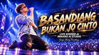 Download lagu BASANDIANG BUKAN JO CINTO 😭- 💔 – Live Konser Minang AI Studio | Lagu Minang Viral Tiktok 2026 mp3