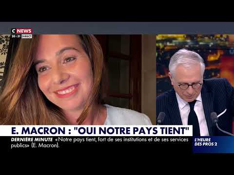 Sarah Knafo reacts to Emmanuel Macron's New Year's wishes