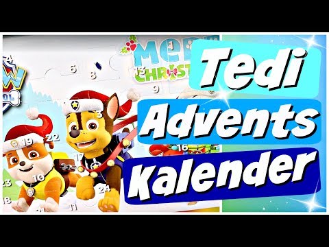 8 Euro Tedi Advent Calendar 2018 Paw Patrol for Children | 9999 Things