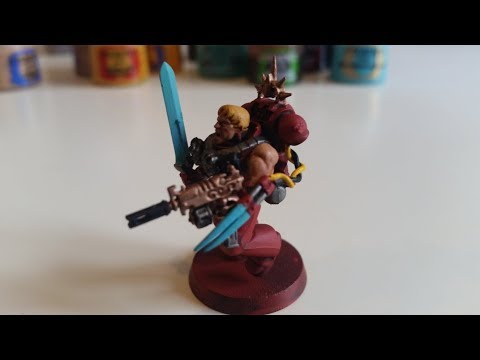 Eversor Assassin - An Ideal Blood Angel Character - 8th ed 40K TACTICS