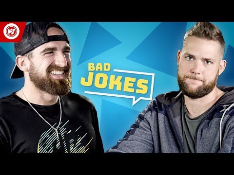 Dude Perfect Bad Joke Telling CHALLENGE