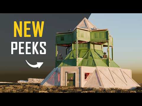 PILLBOX - Cheap & Cosy SOLO/DUO Bunker Base | NEW OP PEEKS | Sensor Turrets | RUST 2025