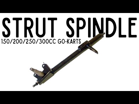 Strut and Spindle Support for 150/200/250cc Go-Karts | Product Video