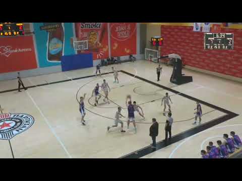 Juniorska liga Srbije: Partizan - Konstantin 75:66 | sedmo kolo (11.12.2022.)