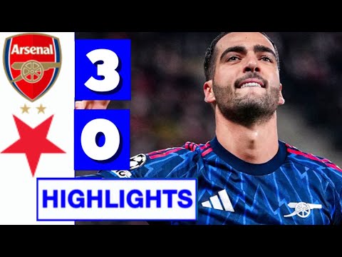Arsenal vs Slavia Prague 3-0 | Highlights & Goals | UEFA Champions League 2025