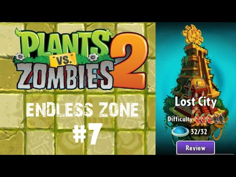 Lost City (Endless Zone) Temple Of Bloom (Level 61 - 70) | Plants vs Zombies 2