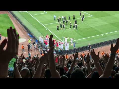 Georgia U21 National Team - History makers | Celebration after 1:1 with Netherlands and 1st place